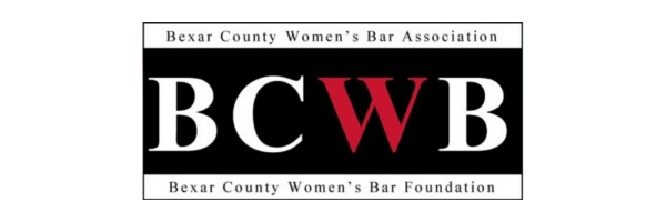 BCWB logo, Bexar County Women's Bar Association.