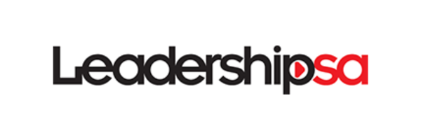 LeadershipSA logo with bold red letters