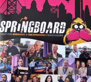 Endereza Law at the Springboard Conference, demonstrating our commitment to helping franchisors and franchisees grow their business
